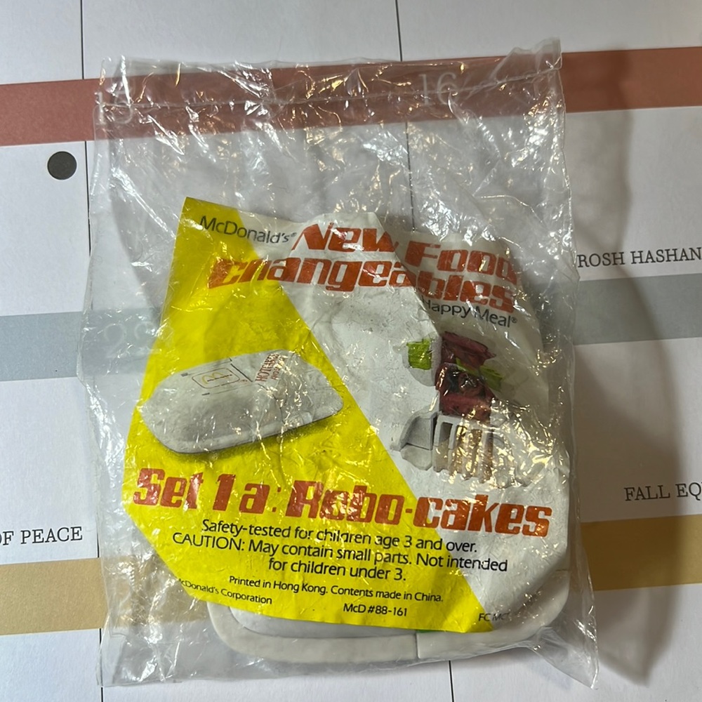 McDonald’s happy meal toy